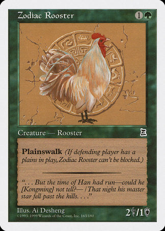 Zodiac Rooster [Portal Three Kingdoms] - TCG Master