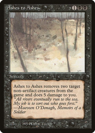 Ashes to Ashes [The Dark] - TCG Master