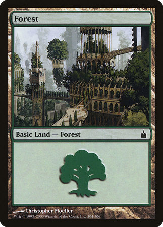 Forest (304) [Ravnica: City of Guilds] - TCG Master