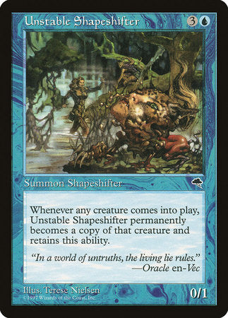 Unstable Shapeshifter [Tempest] - TCG Master