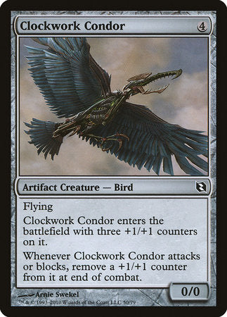Clockwork Condor [Duel Decks: Elspeth vs. Tezzeret] - TCG Master