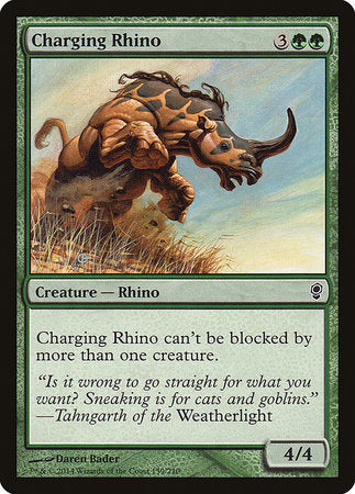 Charging Rhino [Conspiracy] - TCG Master