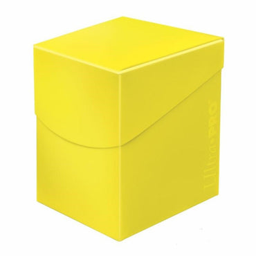 Eclipse Lemon Yellow PRO 100+ Deck Box - TCG Master