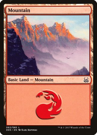 Mountain (62) [Duel Decks: Mind vs. Might] - TCG Master