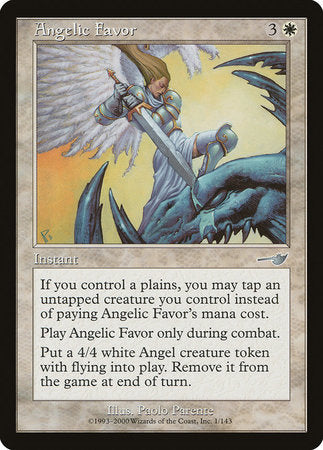 Angelic Favor [Nemesis] - TCG Master
