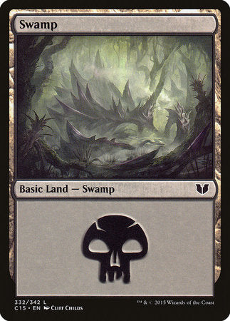 Swamp (332) [Commander 2015] - TCG Master