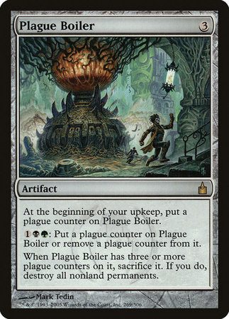 Plague Boiler [Ravnica: City of Guilds] - TCG Master