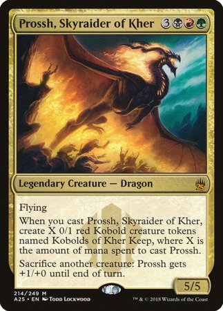 Prossh, Skyraider of Kher [Masters 25] - TCG Master