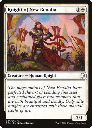 Knight of New Benalia [Dominaria] - TCG Master