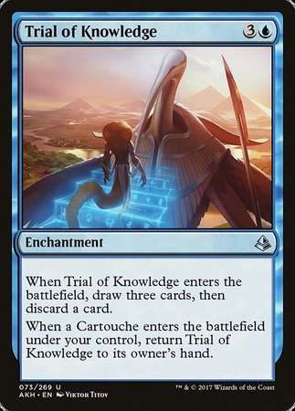 Trial of Knowledge [Amonkhet] - TCG Master