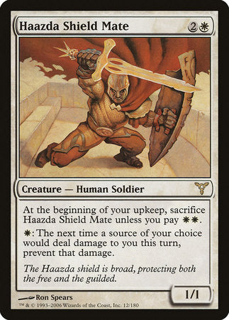 Haazda Shield Mate [Dissension] - TCG Master