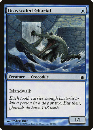 Grayscaled Gharial [Ravnica: City of Guilds] - TCG Master