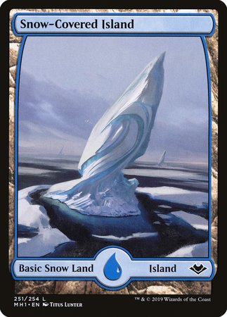 Snow-Covered Island [Modern Horizons] - TCG Master