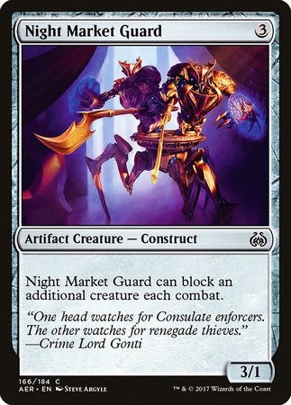 Night Market Guard [Aether Revolt] - TCG Master