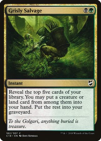 Grisly Salvage [Commander 2018] - TCG Master