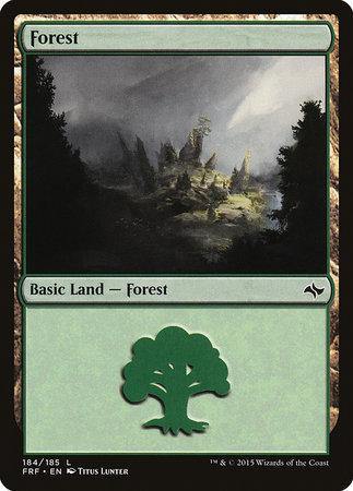 Forest (184) [Fate Reforged] - TCG Master