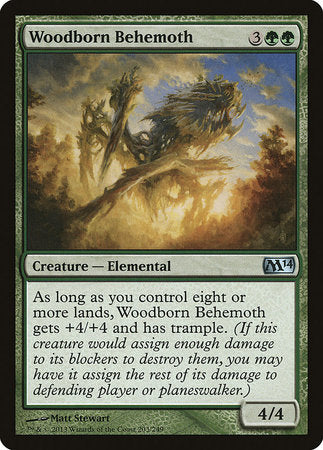 Woodborn Behemoth [Magic 2014] - TCG Master