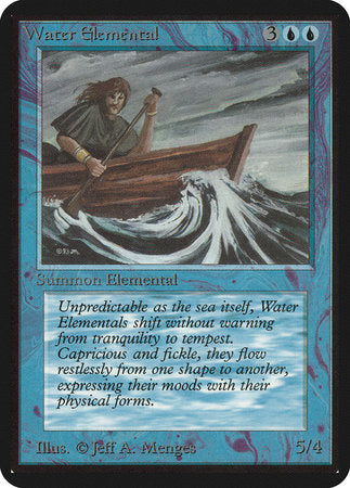 Water Elemental [Limited Edition Alpha] - TCG Master