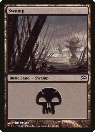 Swamp (144) [Planechase 2012] - TCG Master
