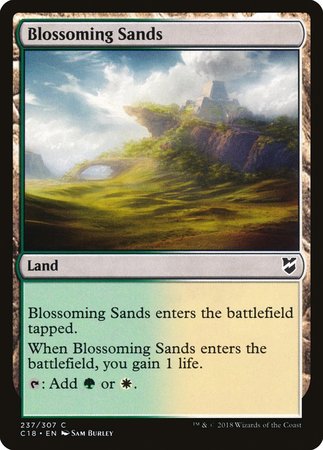 Blossoming Sands [Commander 2018] - TCG Master