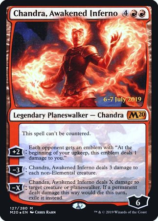 Chandra, Awakened Inferno [Core Set 2020 Promos] - TCG Master