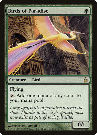 Birds of Paradise [Ravnica: City of Guilds] - TCG Master