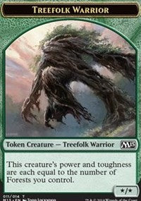 Treefolk Warrior Token [Magic 2015 Tokens] - TCG Master