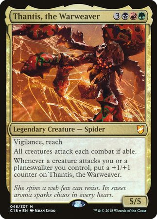 Thantis, the Warweaver [Commander 2018] - TCG Master