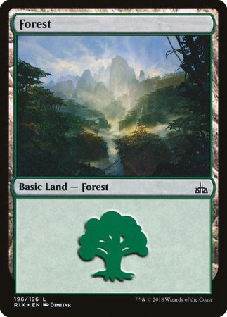 Forest [Rivals of Ixalan] - TCG Master