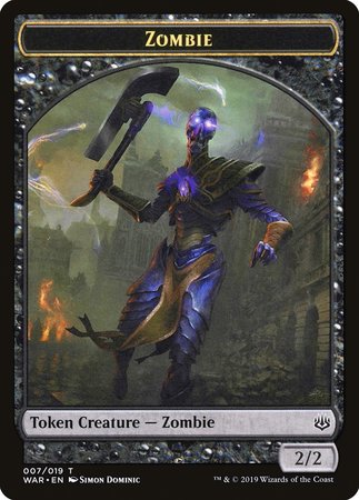 Zombie Token [War of the Spark Tokens] - TCG Master