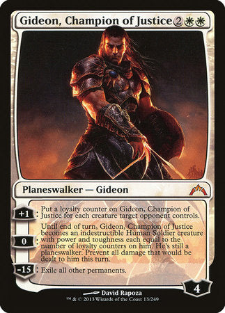 Gideon, Champion of Justice [Gatecrash] - TCG Master