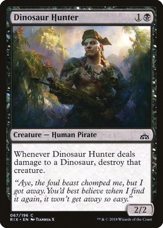 Dinosaur Hunter [Rivals of Ixalan] - TCG Master