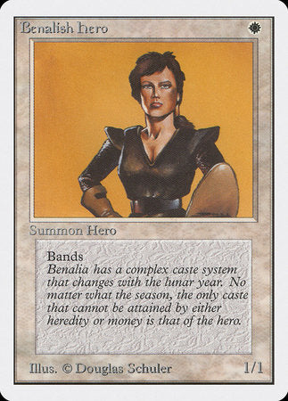 Benalish Hero [Unlimited Edition] - TCG Master