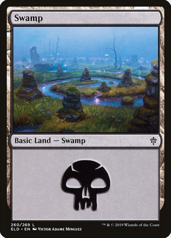 Swamp (260) [Throne of Eldraine] - TCG Master