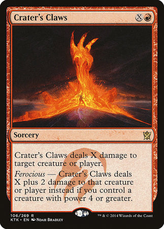 Crater's Claws [Khans of Tarkir] - TCG Master