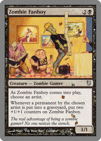 Zombie Fanboy [Unhinged] - TCG Master