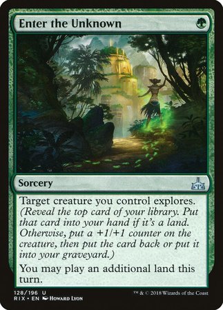Enter the Unknown [Rivals of Ixalan] - TCG Master
