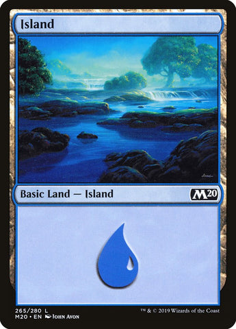 Island (#265) [Core Set 2020] - TCG Master
