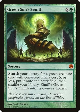 Green Sun's Zenith [From the Vault: Twenty] - TCG Master