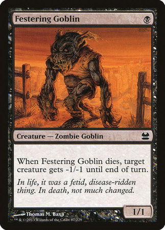 Festering Goblin [Modern Masters] - TCG Master