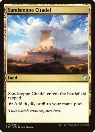 Sandsteppe Citadel [Commander 2017] - TCG Master
