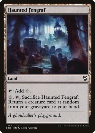 Haunted Fengraf [Commander 2018] - TCG Master