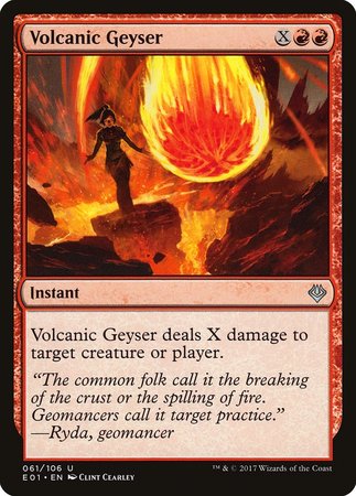 Volcanic Geyser [Archenemy: Nicol Bolas] - TCG Master