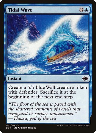 Tidal Wave [Duel Decks: Merfolk vs. Goblins] - TCG Master