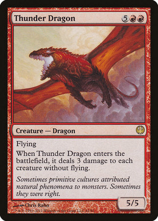 Thunder Dragon [Duel Decks: Knights vs. Dragons] - TCG Master