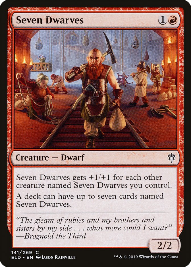 Seven Dwarves [Throne of Eldraine] - TCG Master