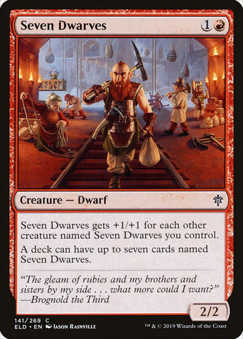 Seven Dwarves [Throne of Eldraine] - TCG Master