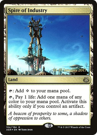 Spire of Industry [Aether Revolt Promos] - TCG Master