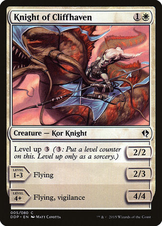 Knight of Cliffhaven [Duel Decks: Zendikar vs. Eldrazi] - TCG Master