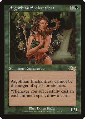 Argothian Enchantress [Urza's Saga] - TCG Master